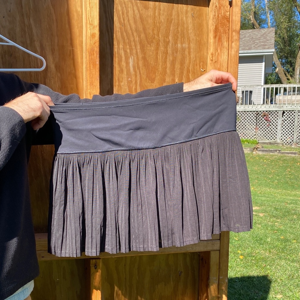 Athleta athletica Charcoal A-Line Skirt